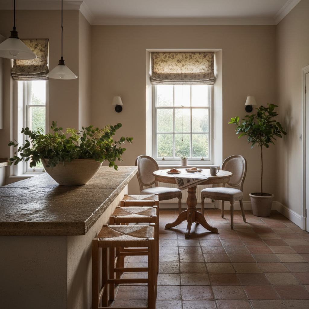 Warm realistic GTA kitchen staged for a calm luxury seller presentation