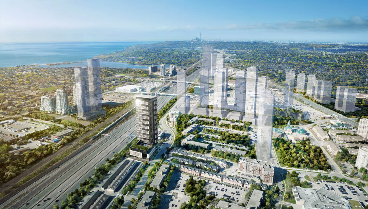 1515 Pickering Parkway aerial rendering